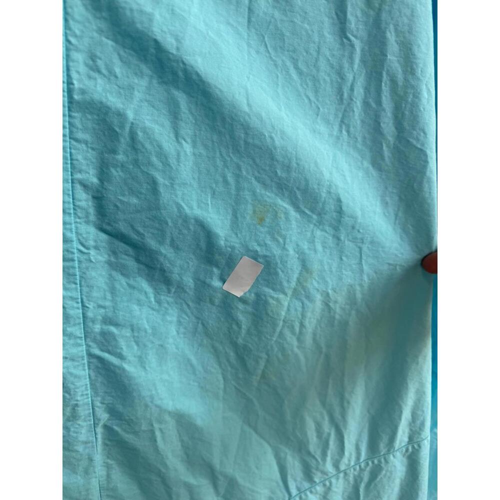 MM6 Maison Margiela Blue Cotton Poplin Maxi Dress Size 6 with Stains - Picture 7 of 10